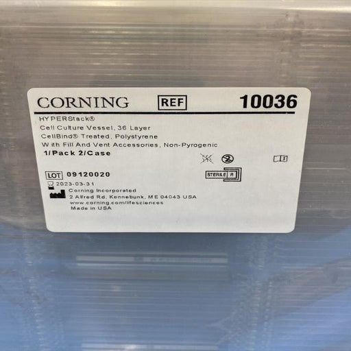 Corning 10036 Cell Culture Vessel CellBind HyperStack 36 Layers Sealed Lab Consumables::Storage and Culture Plates Corning