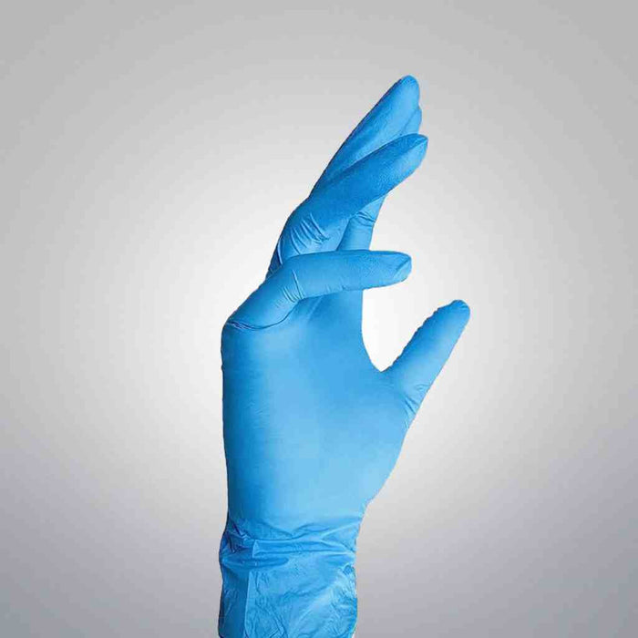 Synguard 丁腈检查手套 蓝色 大号 40 只/盒