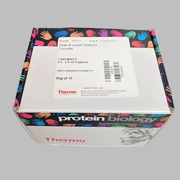 Thermo Scientific 66205 Slide-A-Lyzer Dialysis Cassette 2K MWCO 5 ml Pack of 9