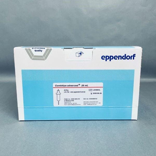 Eppendorf Combitips Advanced Pipette Tip 25 ml 4 Packs with 25 Tips Each