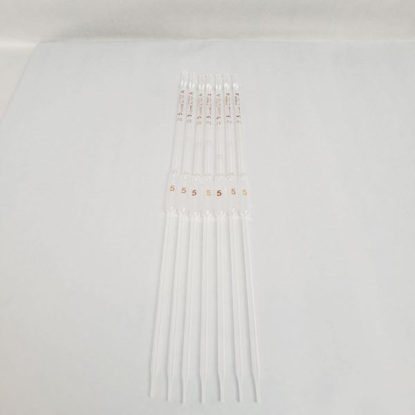 Corning Certified Volumetric Pipet 5 ml Grade A 39.2 cm White Total of 7 Pipettes