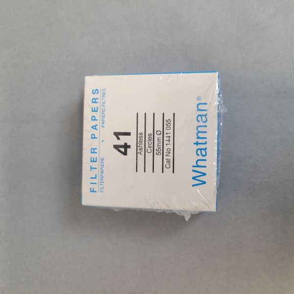 Whatman Ashless Filter Paper Grade 41 55 mm Pack of 100 Filters