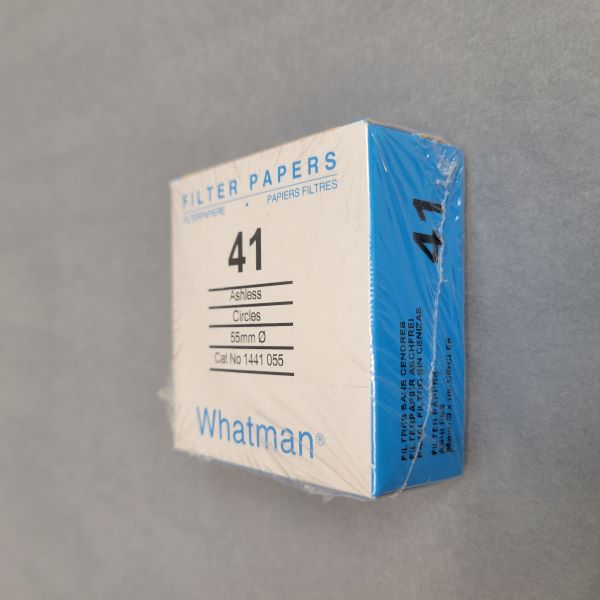 Whatman Ashless Filter Paper Grade 41 55 mm Pack of 100 Filters