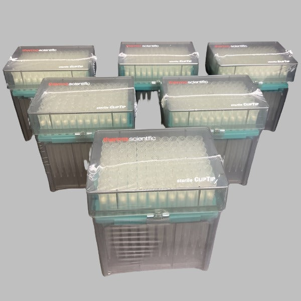 Thermo Scientific Pipette Tips 1250 ul ClipTip 16 Racks of 96 Tips Each