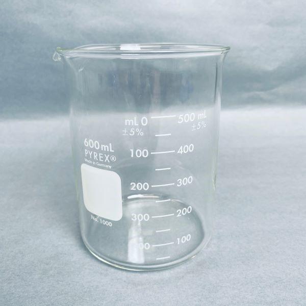 Corning Beaker Griffin 600 ml Pyrex Lot of 3 Beakers