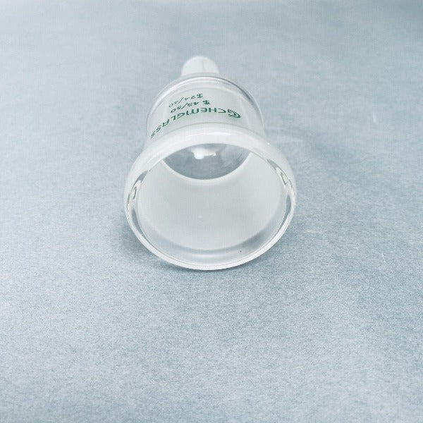 Chemglass Glass Connecting Adapter 45/50 Outer 24/40 Inner