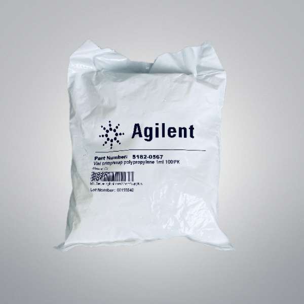 Agilent Vial 1 ml with 11 mm Cap Clear Polyethylene Total of 400 Vials