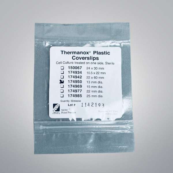 Electron Microscopy Sciences Thermanox Cover Slip Round 13 mm Diameter 100 Slips