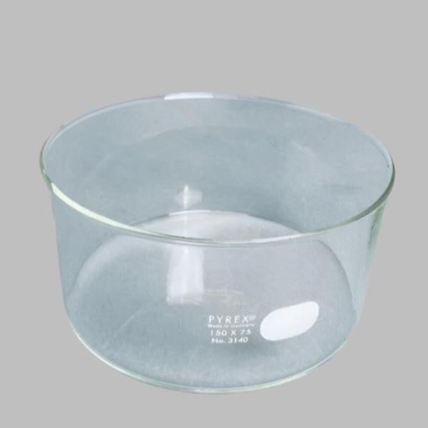 Corning Pyrex Crystalizing Dish 1200 ml 150 x 75 mm with Heavy Duty Rim 2 Dishes