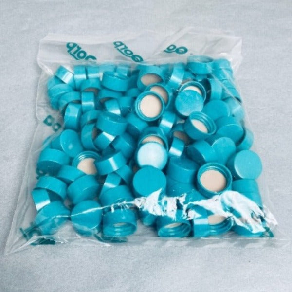 Qorpak Green Thermoset Cap with F217 PTFE Liner 22-400 500 Caps