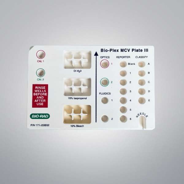 Bio-Rad Bio-Plex Maintenance, Calibration, and Validation Plate III