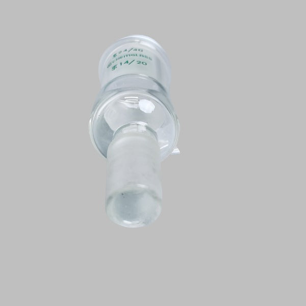 Chemglass Glass Connecting Adapter 55/50 Top OD 45/50 Lower ID