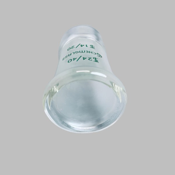 Chemglass Glass Connecting Adapter 55/50 Top OD 45/50 Lower ID