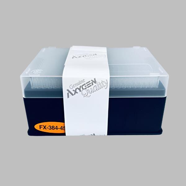 Axygen Pipette Tips 45 ul Fine Point 2 Racks with 384 Tips Each