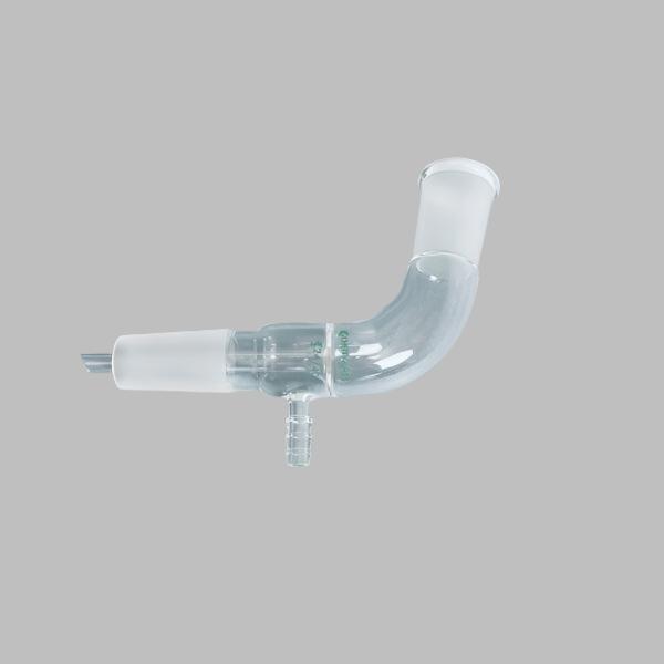 Chemglass Vacuum Take Off Adapter Style A 24/40 Joint 105 Degrees