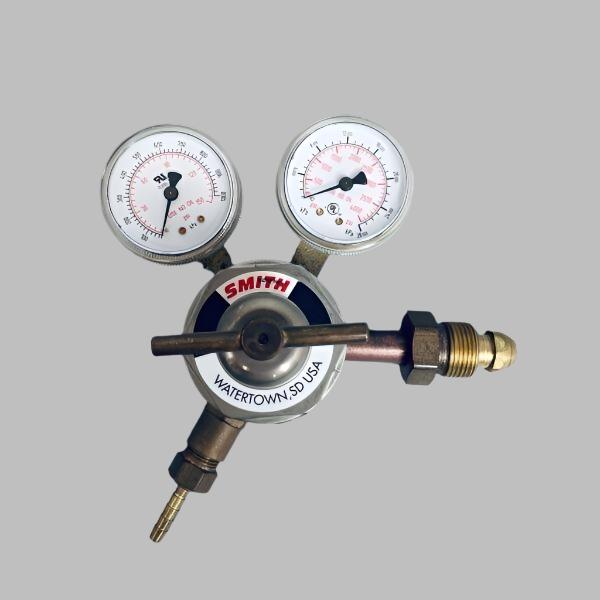 Smith Multistage Gas Regulator CGA 320 Inlet