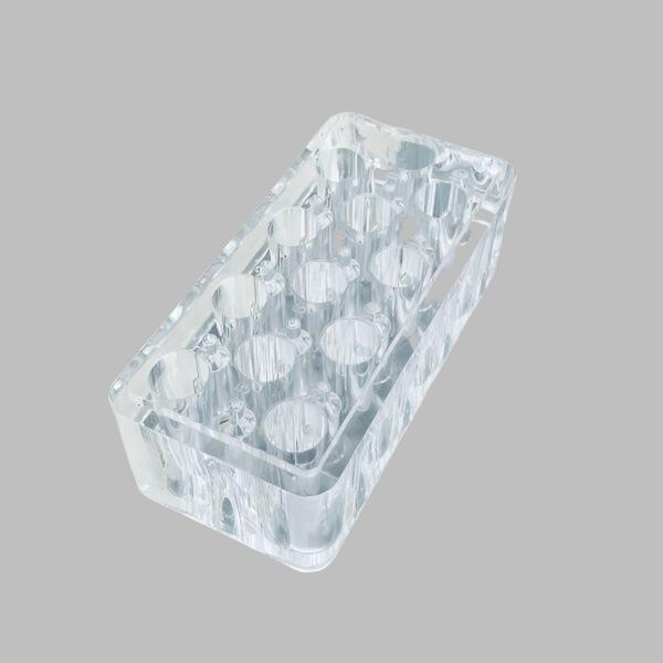 Cole-Parmer Beta Radiation Shielding Tube Rack 12 Place for 11.5 and 8 mm Tubes