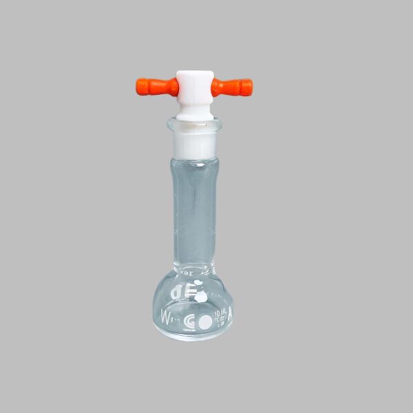 Chemglass Volumetric Flask 10 ml Grade A with PTFE Stopper Total of 11 Flasks