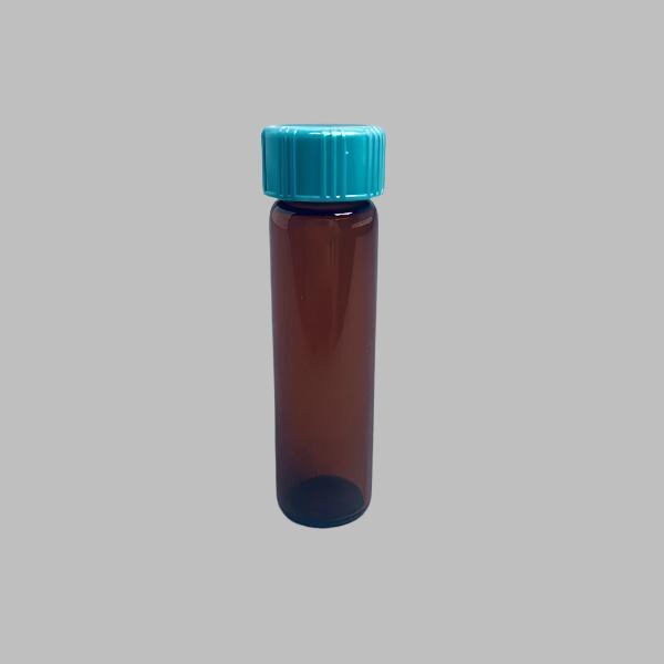 VWR Sample Vial with Closure 7.5 ml Amber Glass Total of 91 Vials