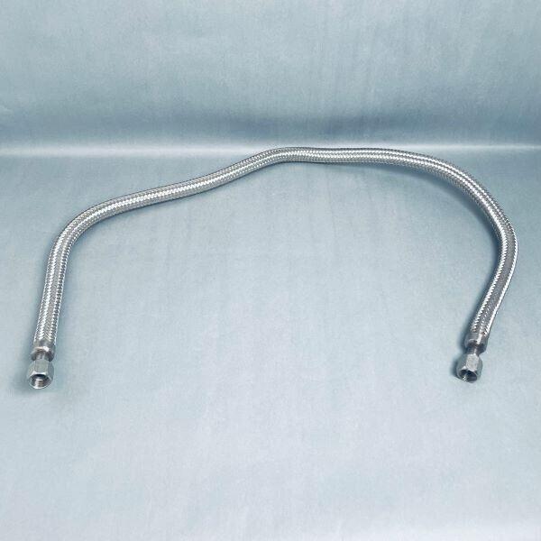 Braided Flexible Cylinder Hose Stainless 48 in. 3/8 in. Length Female Fittings