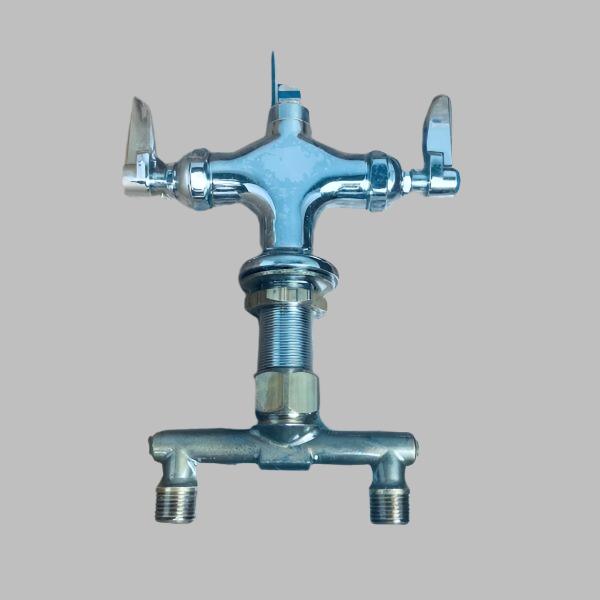 T&S Brass Faucet with Swivel Nozzle Vacuum and Breaker 8 11/16 in.