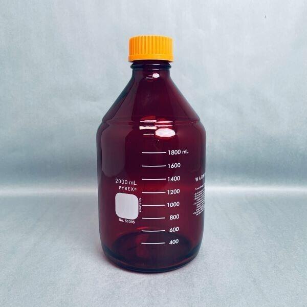 Corning Low Actinic Media Storage Bottle 2 L GL45 Cap Case of 4 Bottles