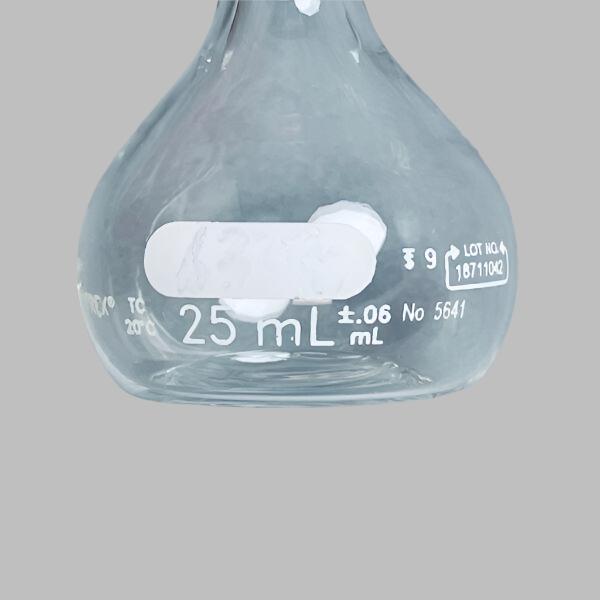 Corning Volumetric Flask 25 ml with Glass Taper Stopper Total of 12 Flasks