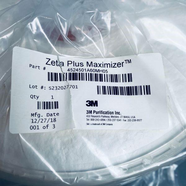 3M Zeta Plus 4524501A60MH05 Filter Cartridge H Series Case of 2 Cartridges