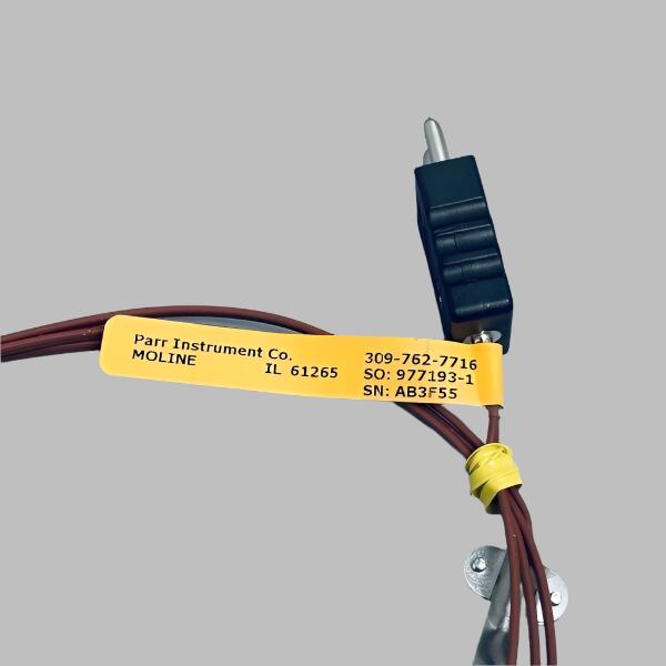 Parr Thermocouple Extension Wire Type J 1/8 in. Diameter 9.5 in. Length