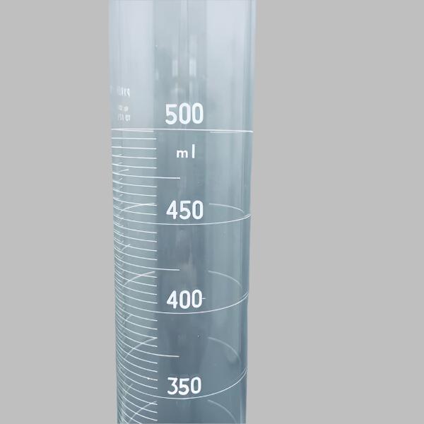 Corning Pyrex Graduated Cylinder 500 ml Single Scale Total of 2 Cylinders