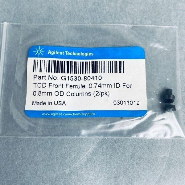 Agilent TCD Front Ferrule 0.74 mm ID for 0.8 mm OD Columns Pack of 2 Ferrules