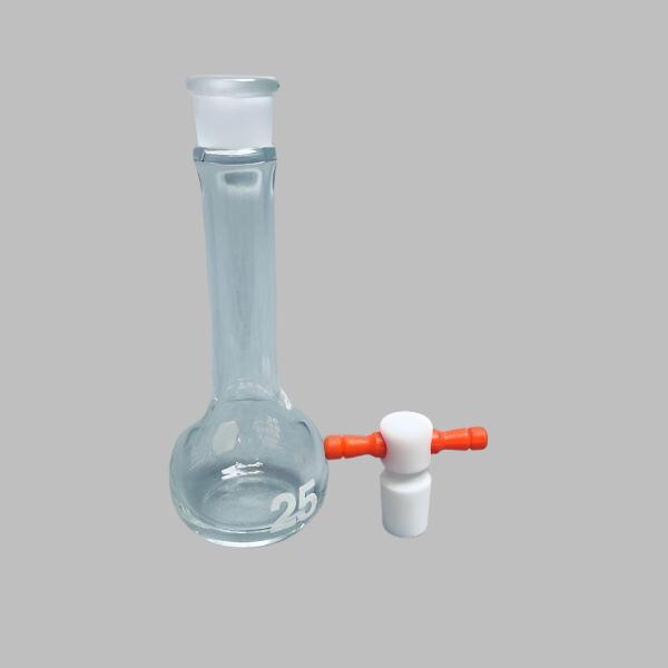 Kimble Kimax Volumetric Flask 25 ml Grade A with PTFE Stopper Total of 10 Flasks