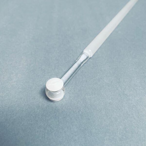 Chemglass Stirring Shaft Ground 10 mm Diameter with PTFE Nut and Bolt