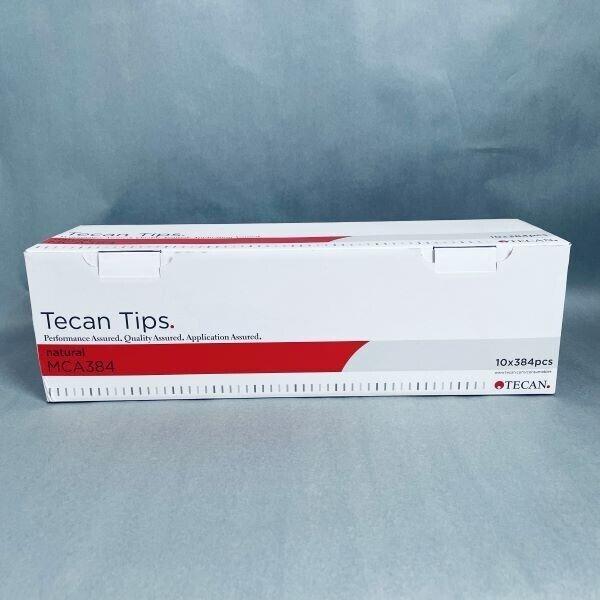 Tecan Pipet Tip 125 ul with Filter Multiple Channel Arm 10 Racks with 384 Tips