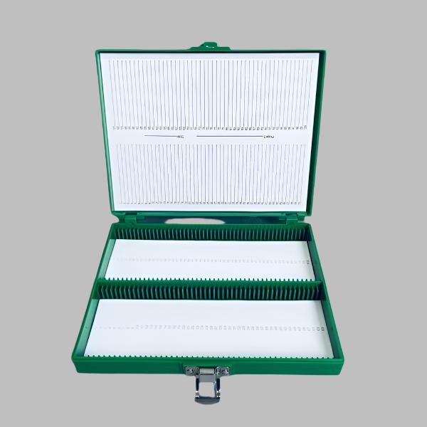 Fisherbrand Premium Microscope Slide Box Green Total of 10 Boxes