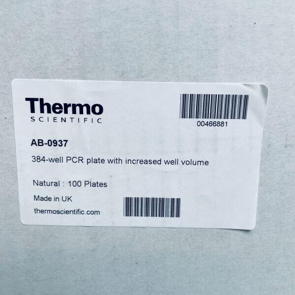 Thermo Scientific Microplate 384 Well Chimney Well Total of 100 Plates