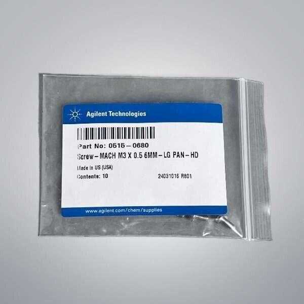 Agilent Large Panhead Screw M3 x 6 mm Pack of 10 Screws