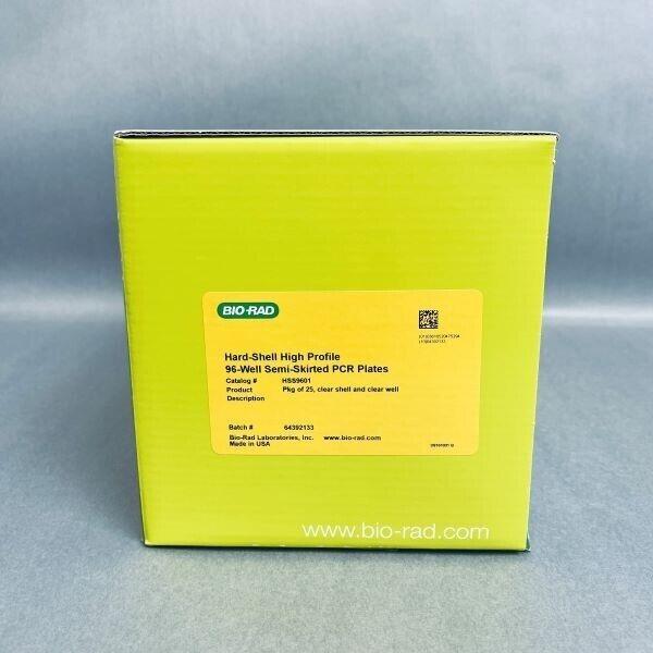 Bio-Rad Hard-Shell Microplate 96 Well Semi-Skirted Pack of 25 PCR Plates