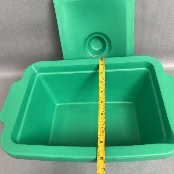 Fisherbrand EVA-Foam Ice Pan Green 4 L with Lid