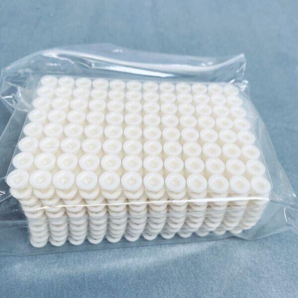 FluidX Sample Storage TPE Septum Caps Pack of 50 Mats - Total of 4800 Caps