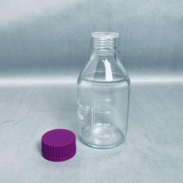 VWR Media Storage Bottle with GL45 Screw Cap Total of 4 Bottles