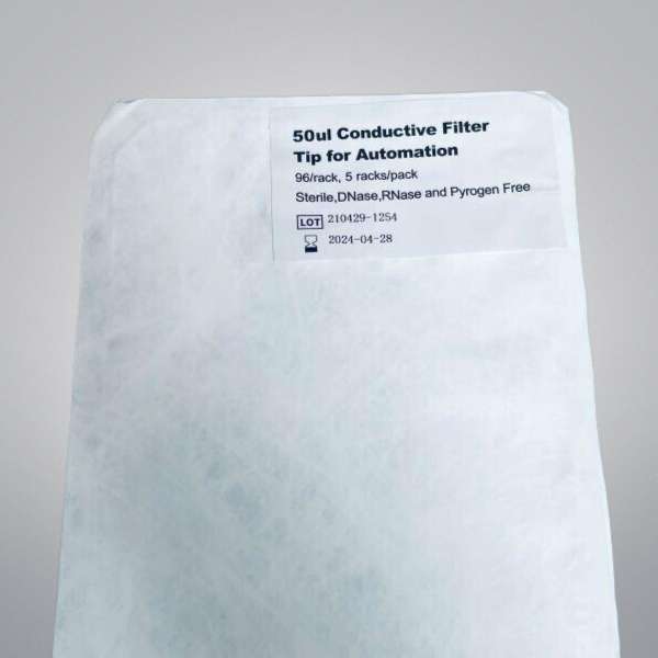 Azer Scientific Pipette Tip 50 ul Tecan-Compatible Conductive Filtered 60 Racks