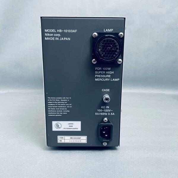 Nikon Power Supply for Super High Pressure Mercury Lamp with Warranty