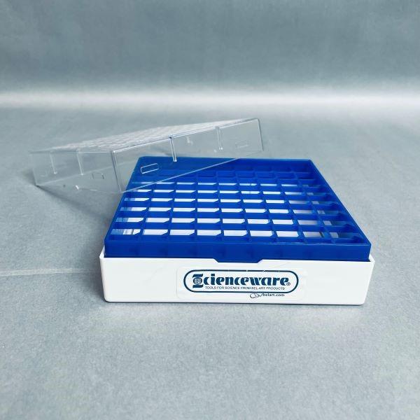 SP Bel-Art Freezer Storage Box Proculture Cryogenic Vial Strorage Box 8 Boxes