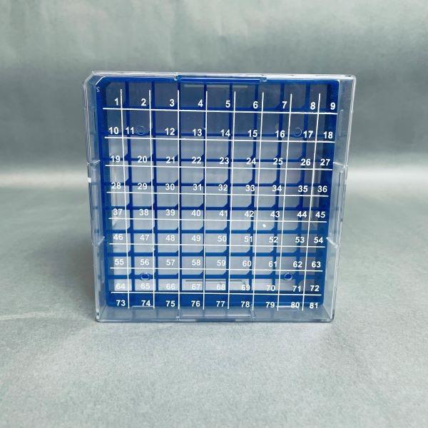 SP Bel-Art Freezer Storage Box Proculture Cryogenic Vial Strorage Box 8 Boxes