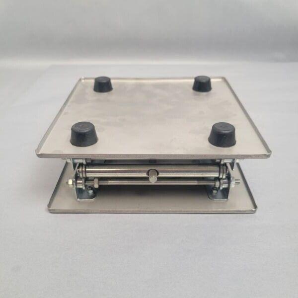 Aluminum Lab Jack Stand 8 x 8 in Height Adjustable to 11 in.