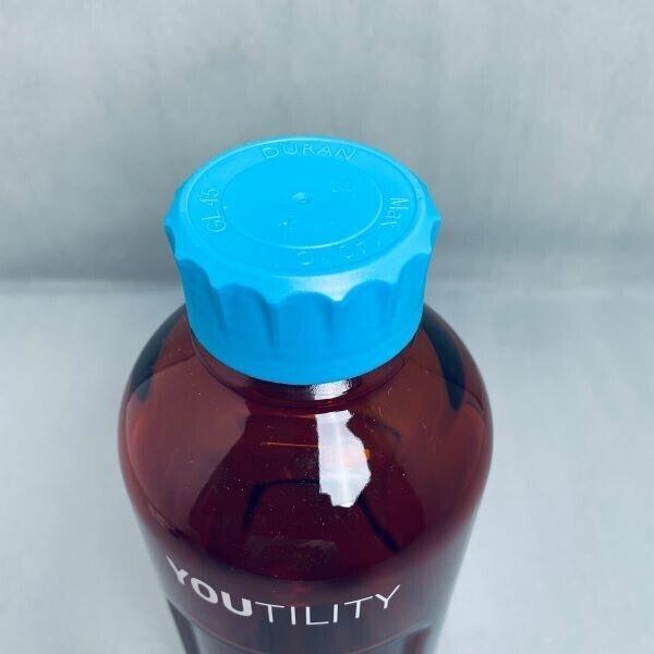 Duran Youtility Bottle 1000 ml Amber Graduated with Screw Cap Total of 4 Bottles