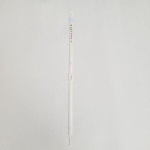 Corning Certified Volumetric Pipet 1 ml TD Grade A 31.3 cm Blue Total of 9 Pipettes