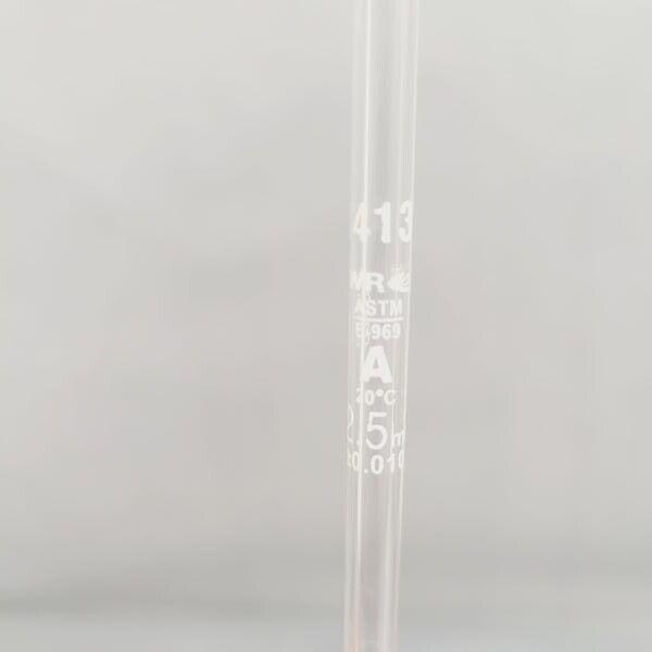 VWR Certified Volumetric Pipet 2.5 ml TD Grade A Total of 6 Pipettes