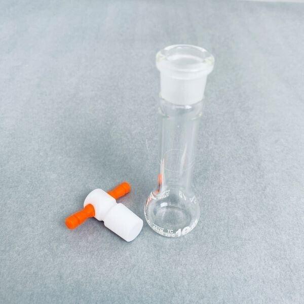 VWR Volumetric Flask 10 ml with PTFE Stopper Grade A Total of 9 Flasks